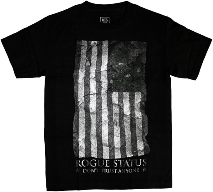 DTA RS Flag T Shirt Athletic Black