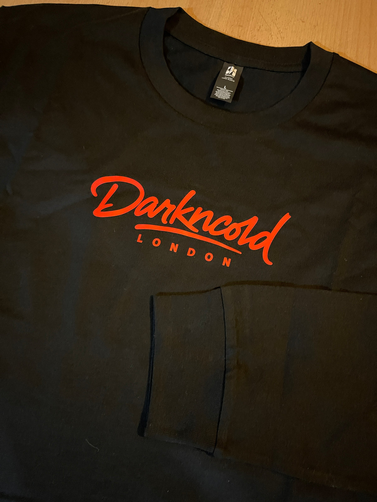 Darkncold Signature Long Sleeve Tee Black