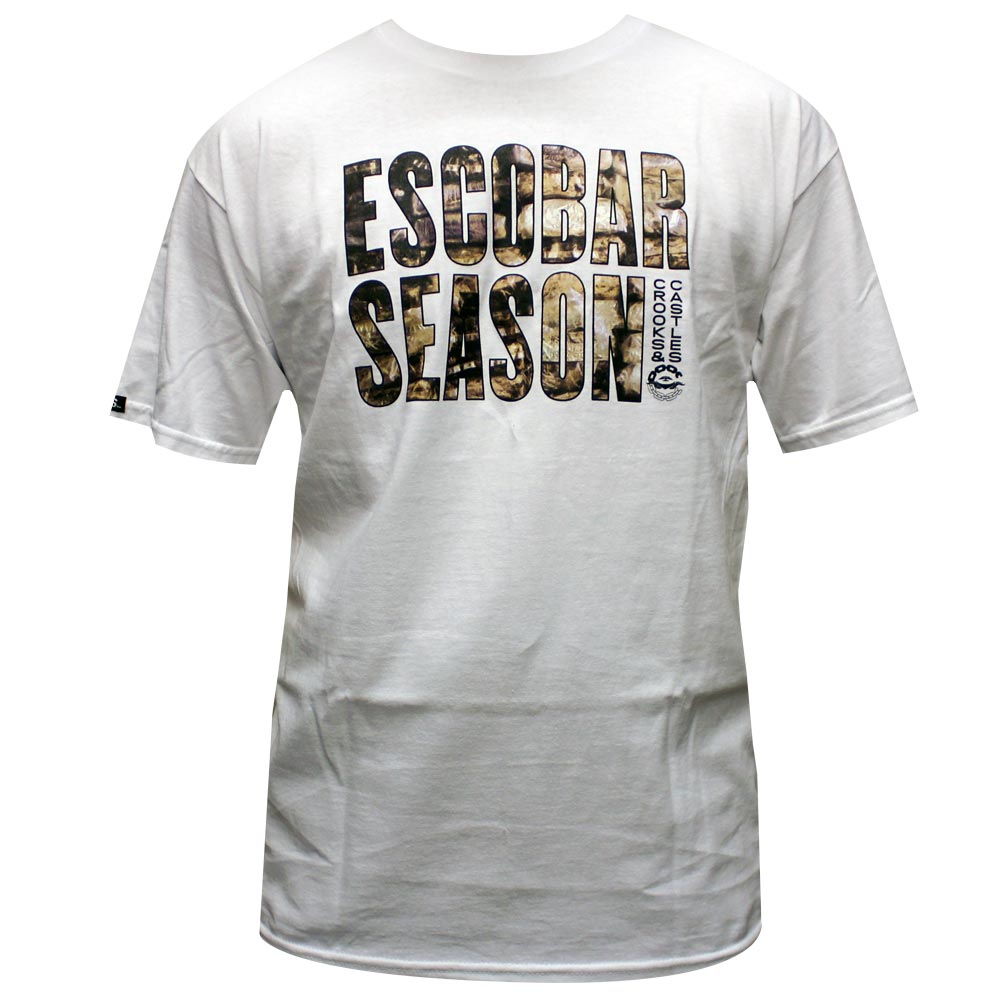 Crooks & Castles Escobar Season T-shirt White