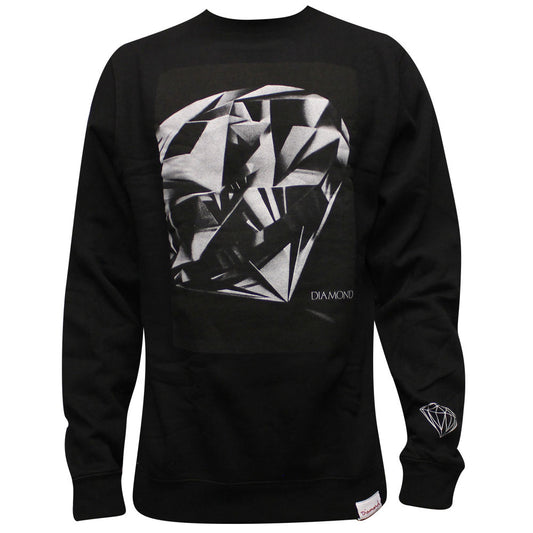 Diamond Supply Co Diamond Cut Sweatshirt Black
