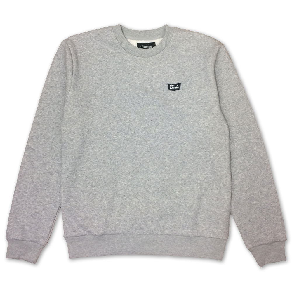 Brixton Stith Sweatshirt Heather Grey
