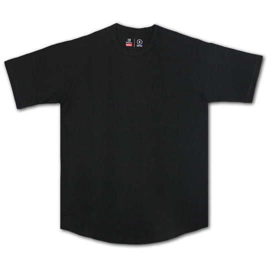Brixton Basics Baseball T-Shirt Black