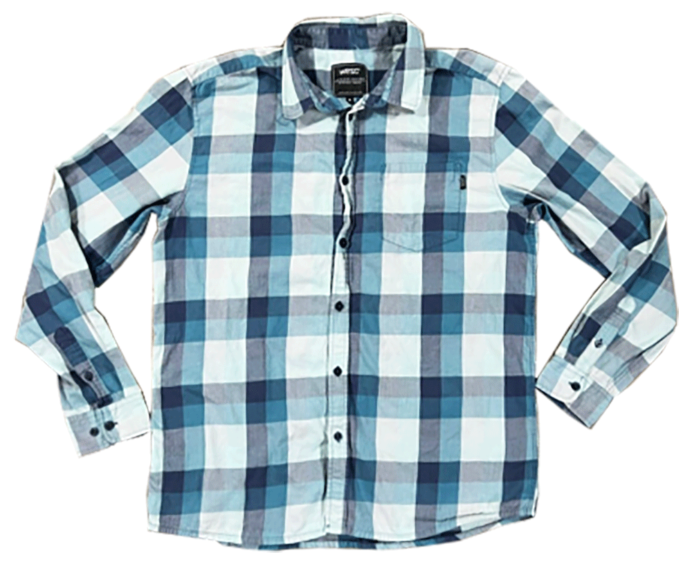 WeSC Darcy Long Sleeve Shirt Blue