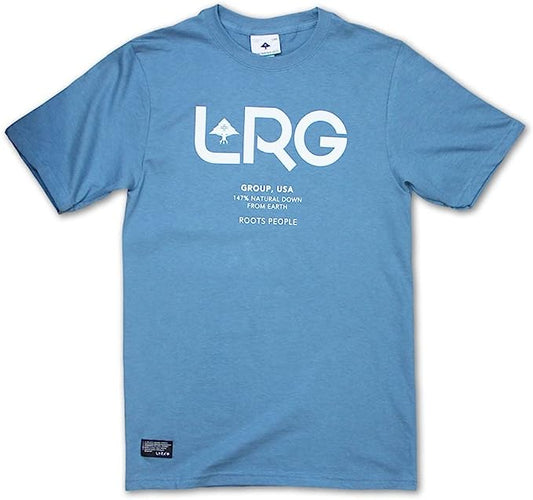 LRG Earth Down T-shirt Bluestone