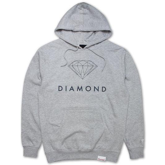 Diamond Supply Co Futura Sign Hoodie Grey