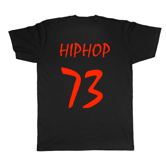 HIPHOP73 Dope T-Shirt Black Red
