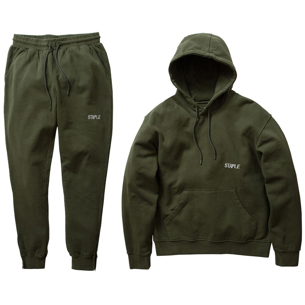 Staple Pigeon Mercer Tracksuit Green