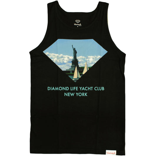 Diamond Supply Co New York Yacht Club Tank Top Black
