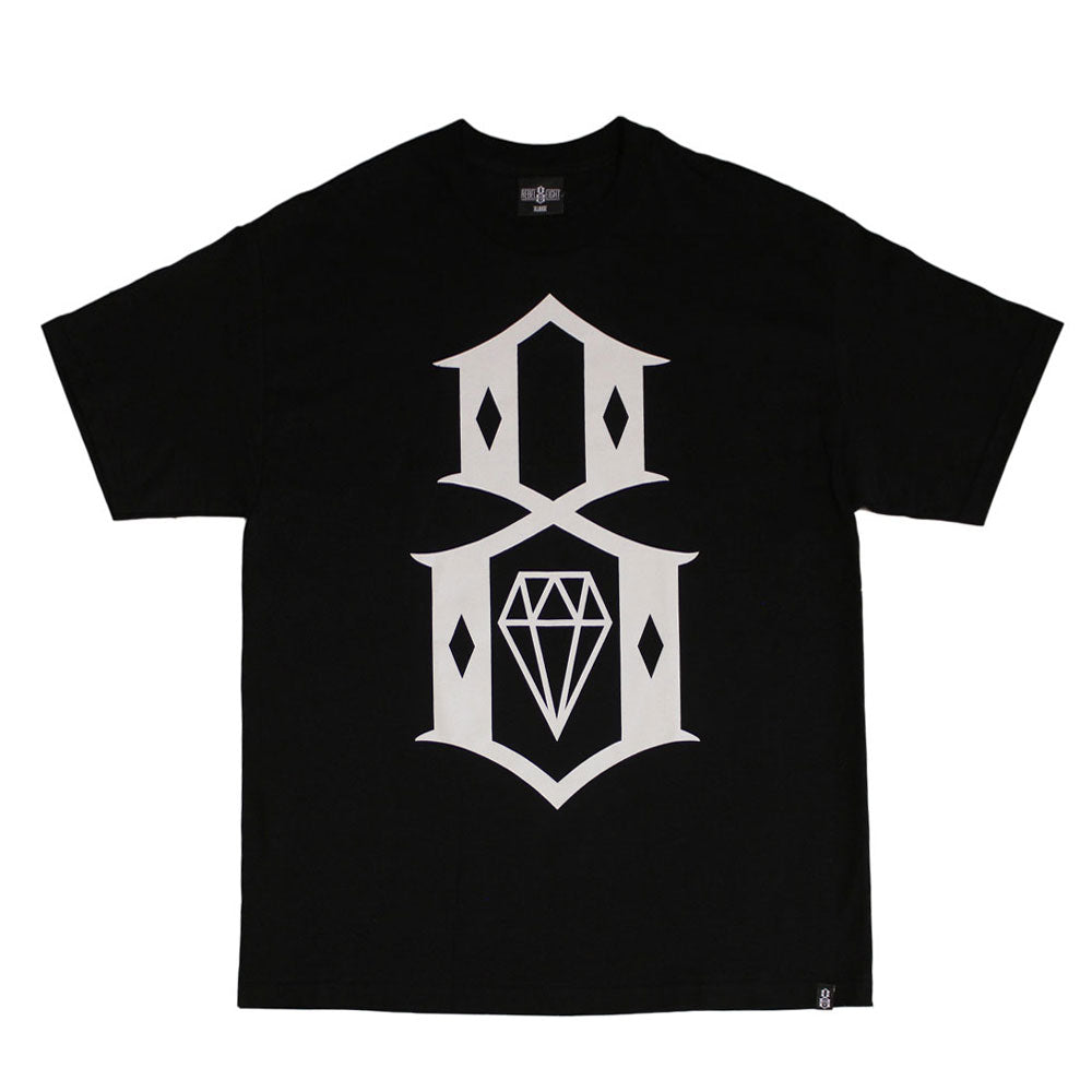 Rebel8 Standard Issue Logo T-shirt Black