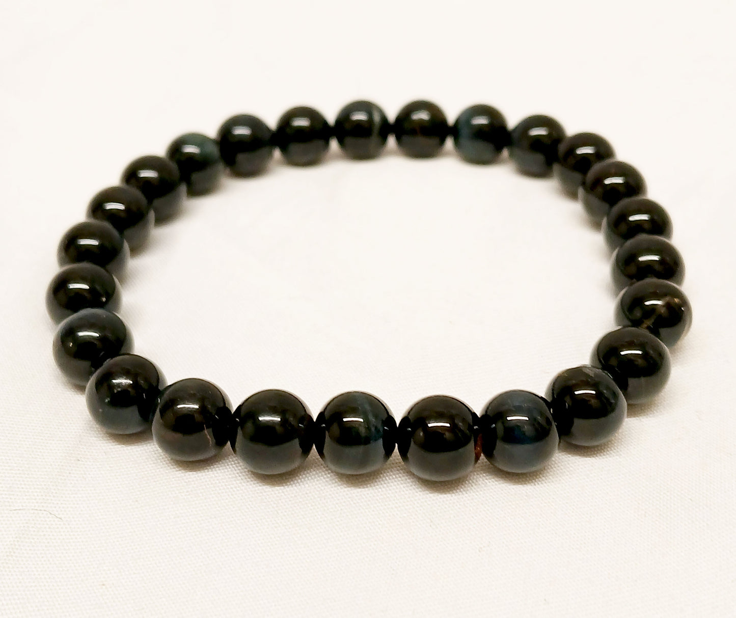 Onyx Stretch Bracelet, 8mm beads