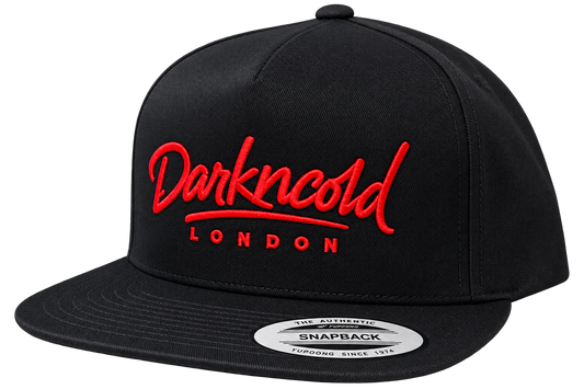 Darkncold Signature Snapback Cap Black