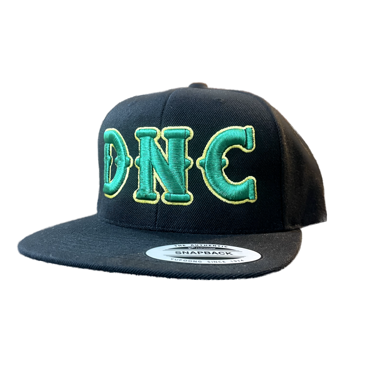 Dark n Cold - DNC Snapback Baseball Cap Black Green