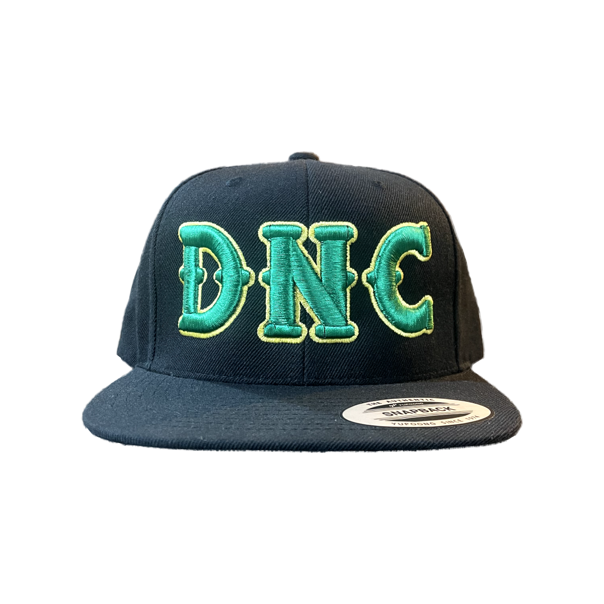 Dark n Cold - DNC Snapback Baseball Cap Black Green