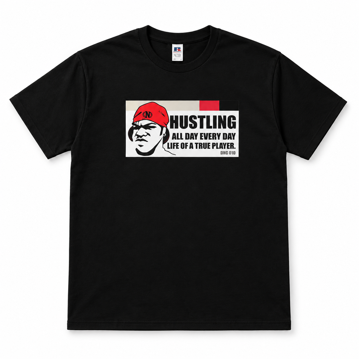 DarkNCold Hustling T-shirt Black