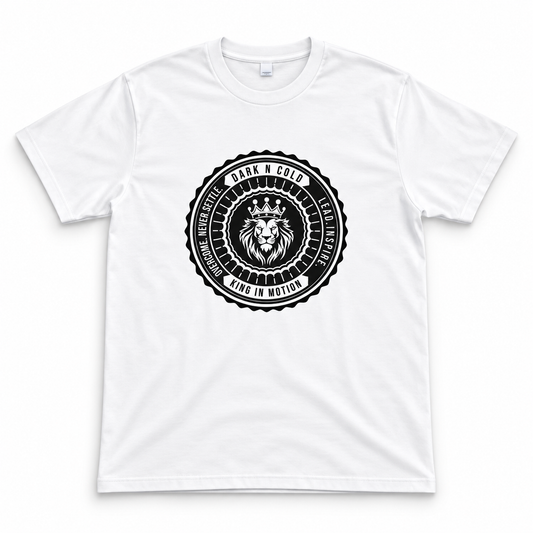 Darkncold King In Motion T-shirt White