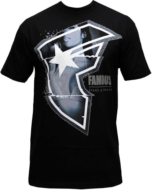 Famous Stars and Straps Girls Girls Girls T-Shirt Black
