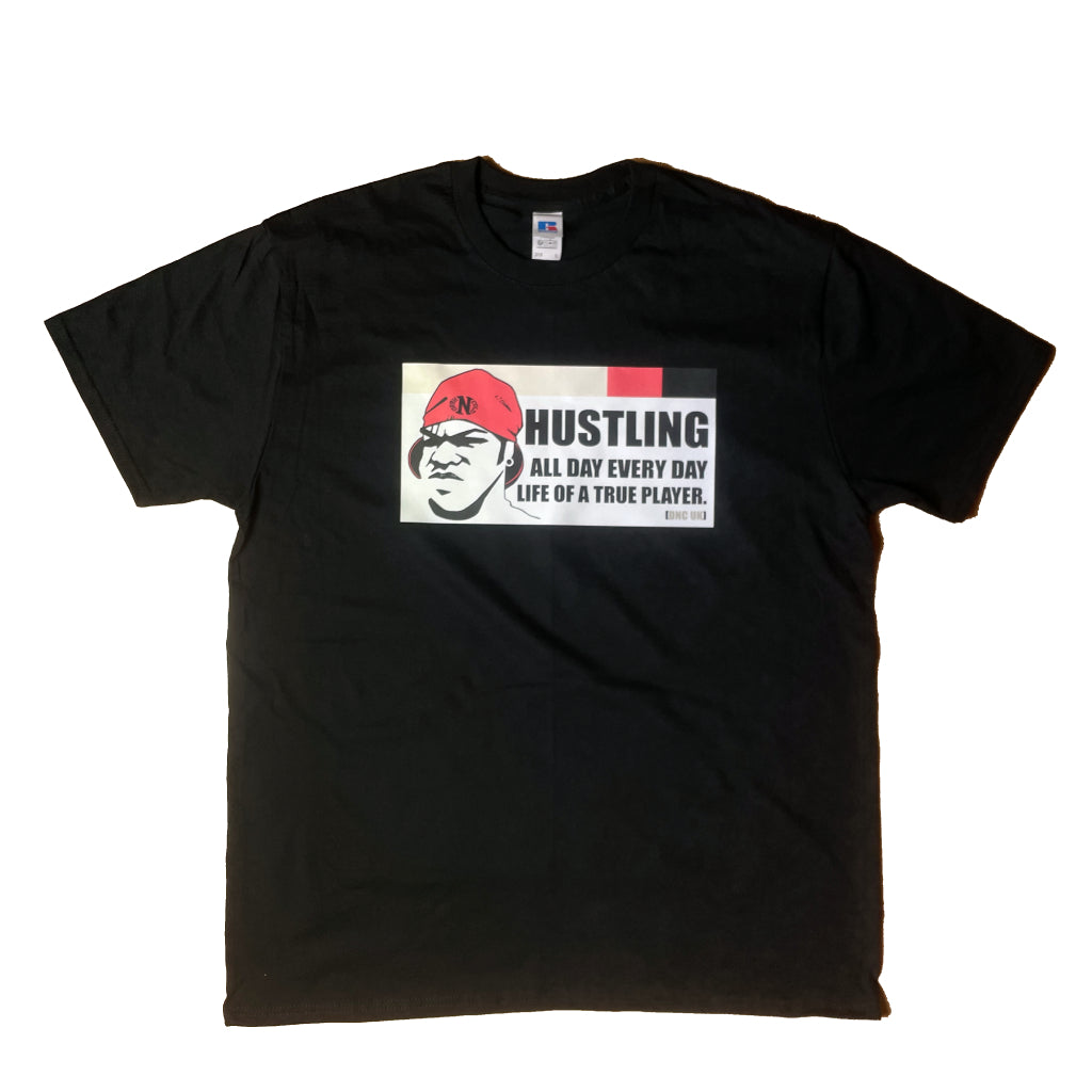 DarkNCold Hustling T-shirt Black
