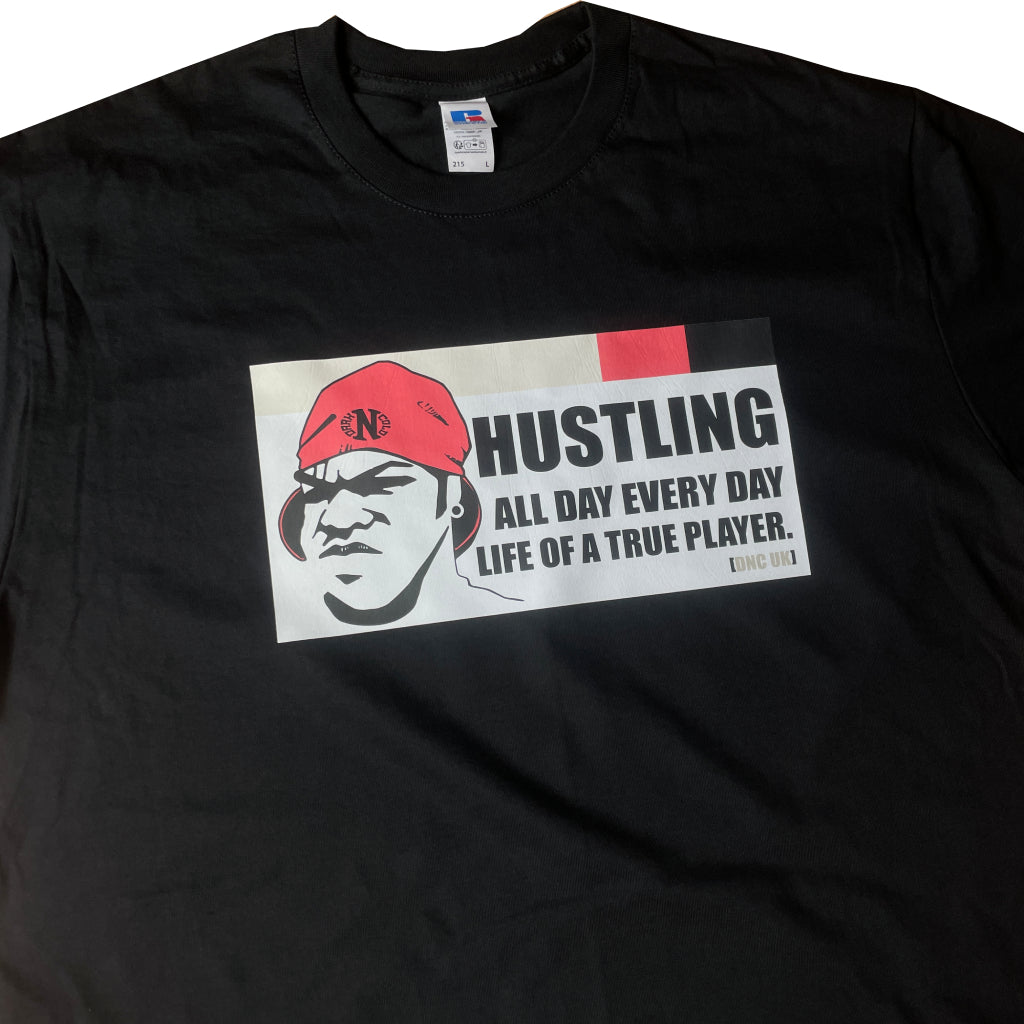 DarkNCold Hustling T-shirt Black