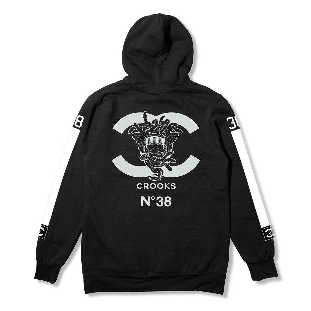 Crooks & Castles No38 Hooded Tracksuit Black