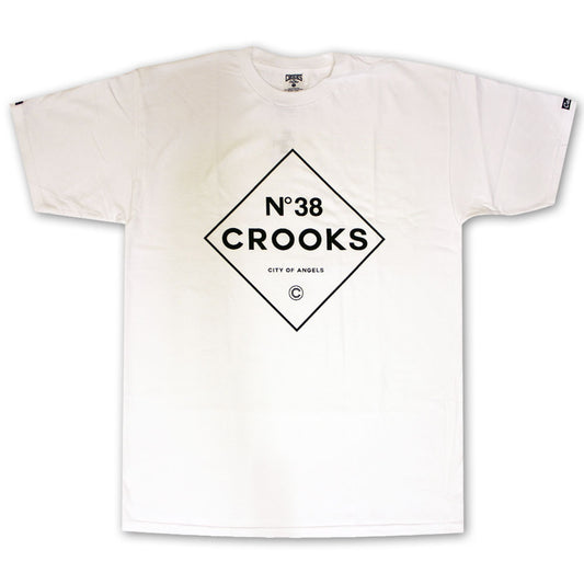 Crooks & Castles No38 T-Shirt White New