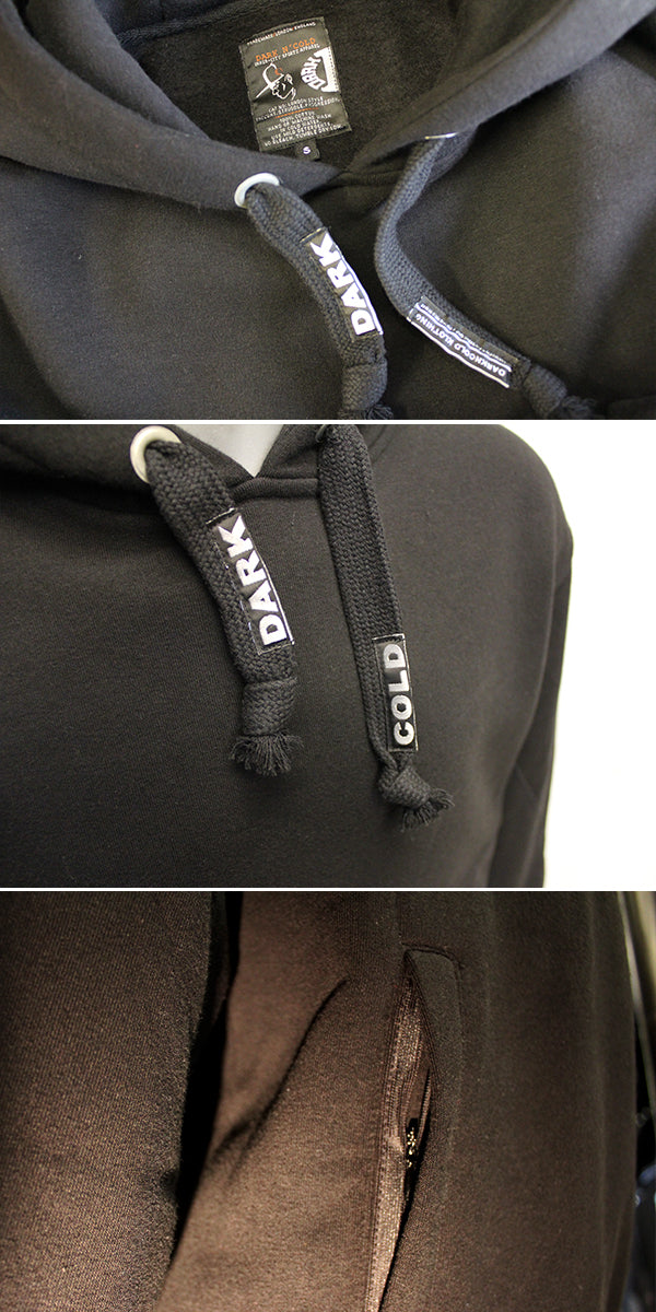 The Dark n cold Basic Hoodie Black