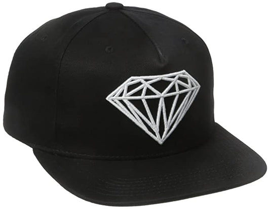 Diamond Supply Co Brilliant Snapback Black