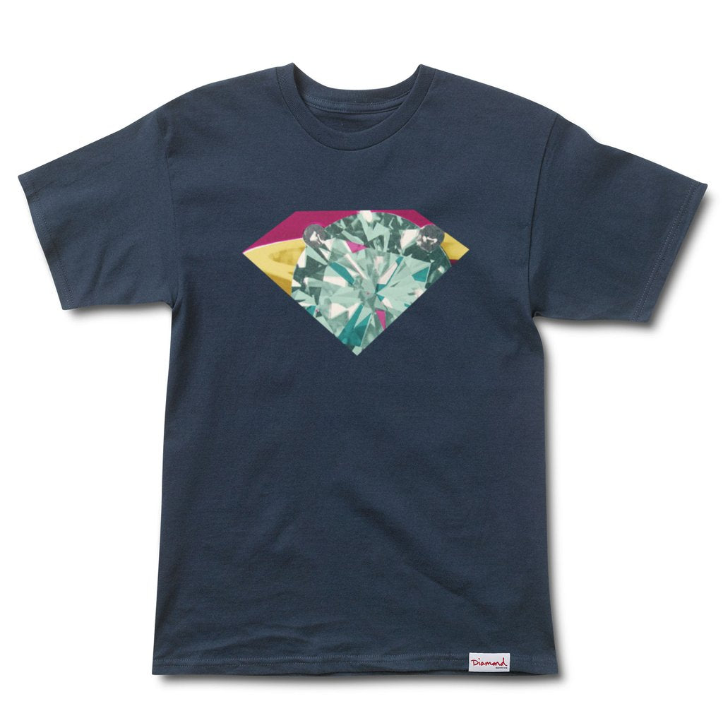 Diamond Supply Co Union T-shirt Navy