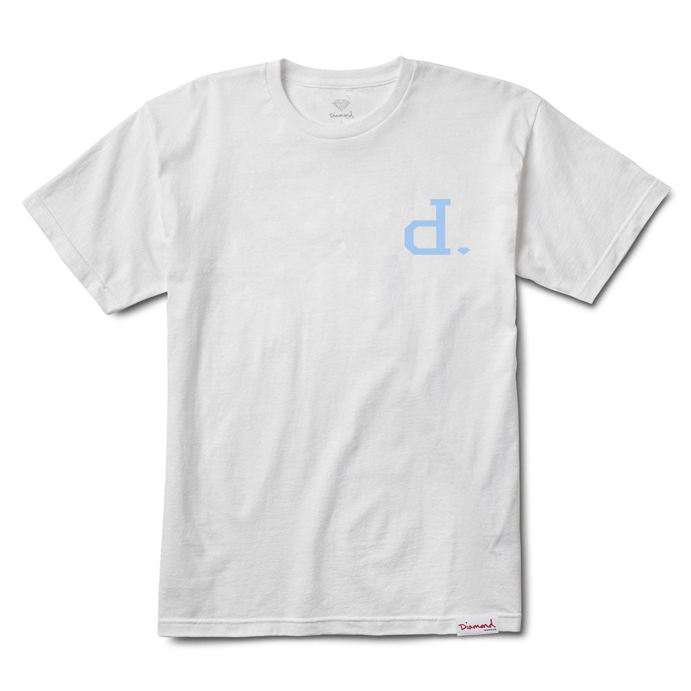 Diamond Supply Co Un Polo T-shirt White