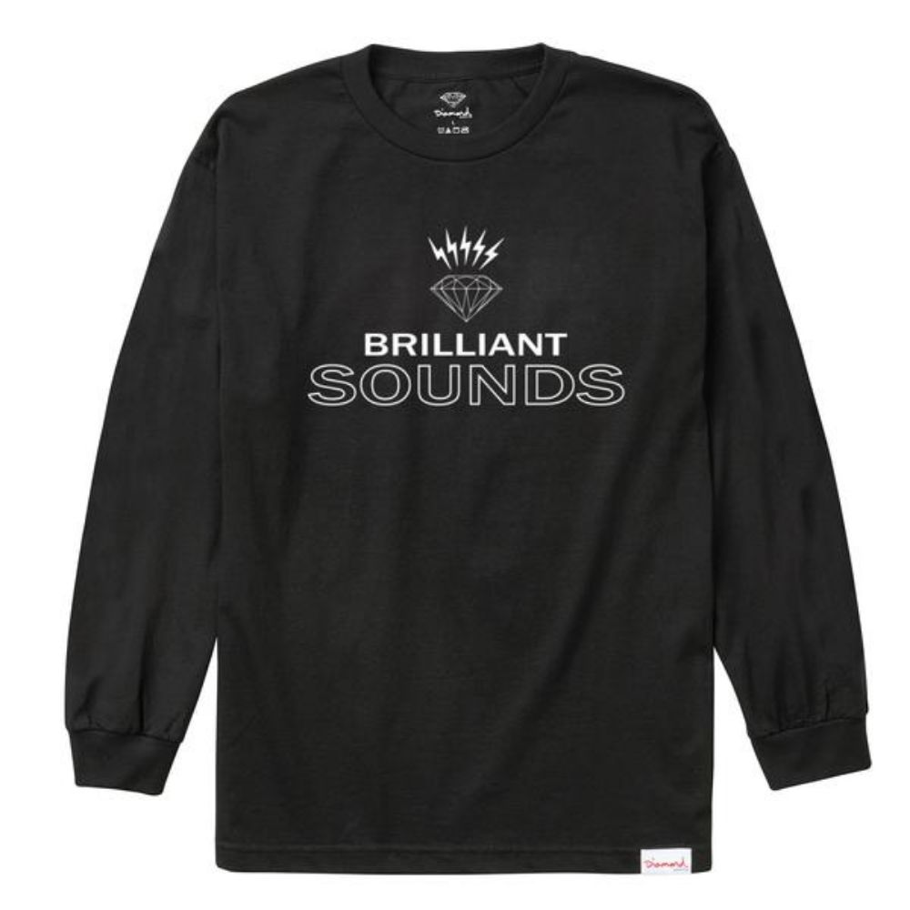 Diamond Supply Co Diamond Records L/S T-shirt Black