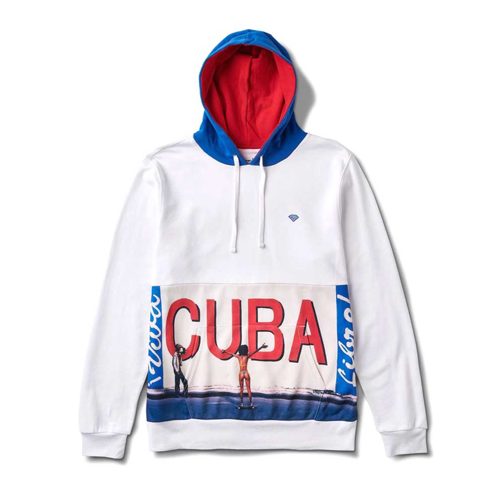 Diamond Supply Co Cuba Hoodie White