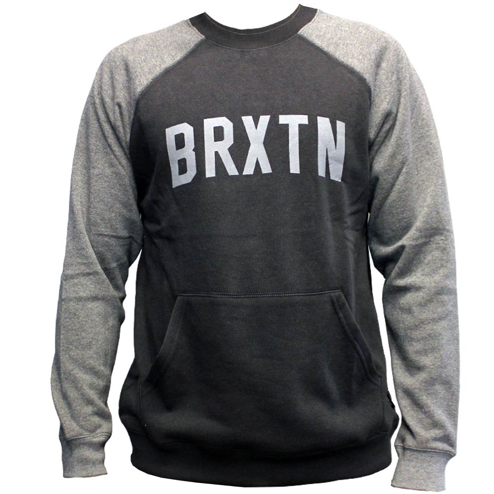 Brixton Hamilton Sweatshirt Washed Black
