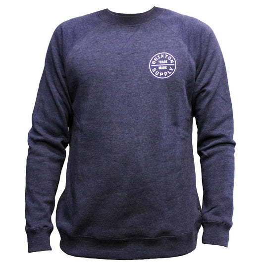 Brixton Oath Sweatshirt Washed Navy