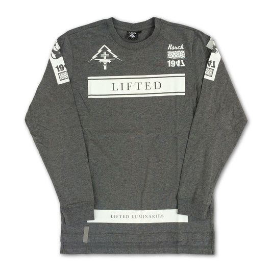 LRG Luminaries LS T-shirt Charcoal Heather