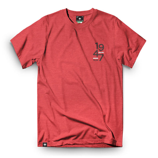 Lrg Good School T-Shirt Red Heather