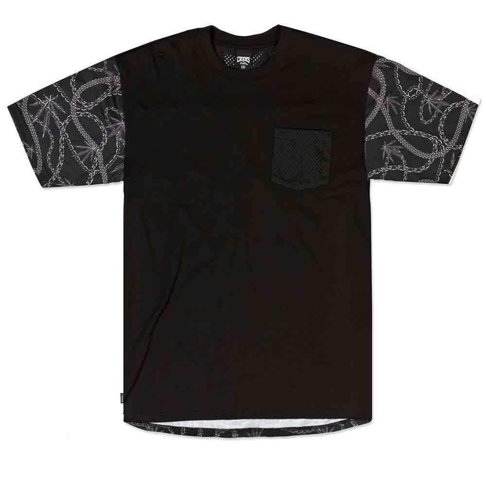 Crooks & Castles Chainleaf Pocket T-shirt Black Multi