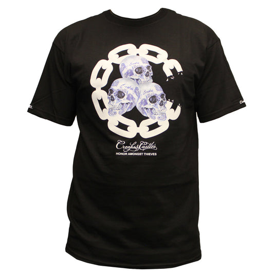 Crooks & Castles Skullware Chain C T-Shirt Black