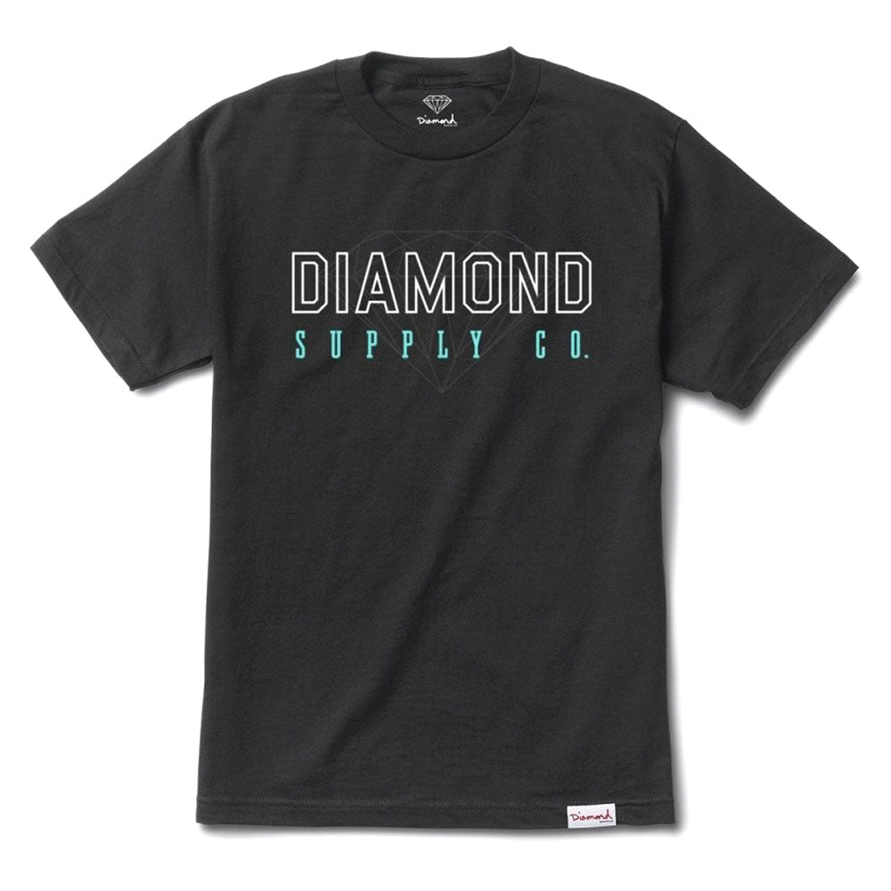 Diamond Supply Co College T-shirt Black