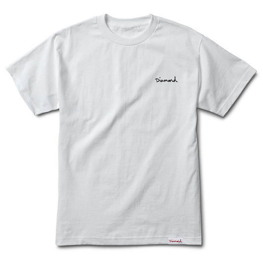 Diamond Supply Co Mini Og Script T-shirt White