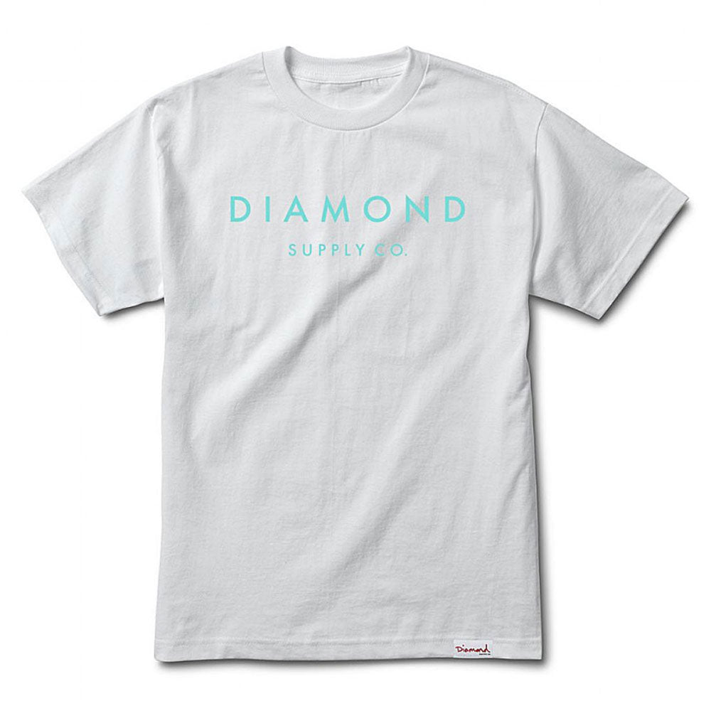 Diamond Supply Co Stone Cut T-shirt White