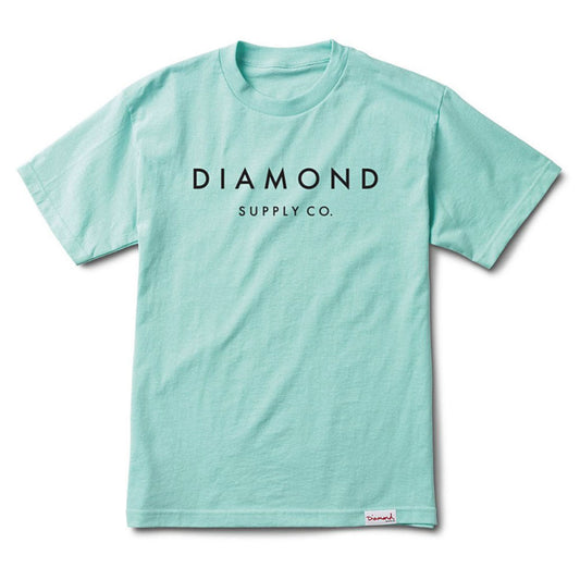 Diamond Supply Co Stone Cut T-shirt Diamond Blue