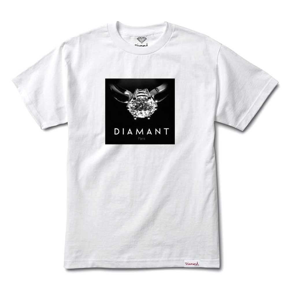 Diamond Supply Co Diamant Paris T-shirt White