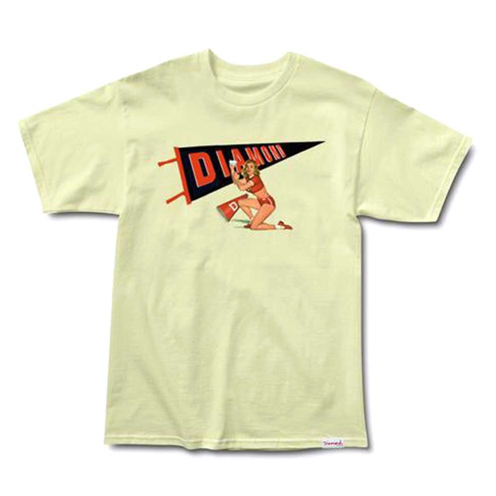 Diamond Supply Co Cheers T-shirt Yellow