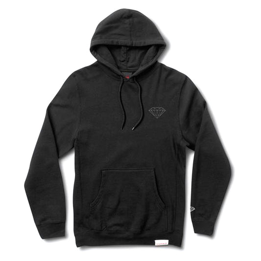 Diamond Supply Co Micro Brilliant Hoodie Black