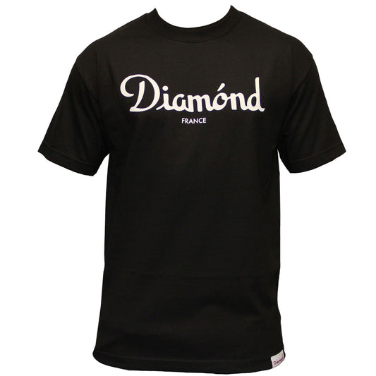 Diamond Supply Co Champagne T-shirt Black