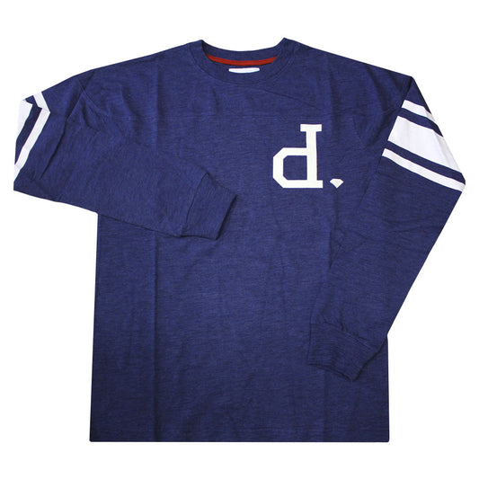 Diamond Supply Co DMND Un-Polo Long Sleeve T-Shirt Navy