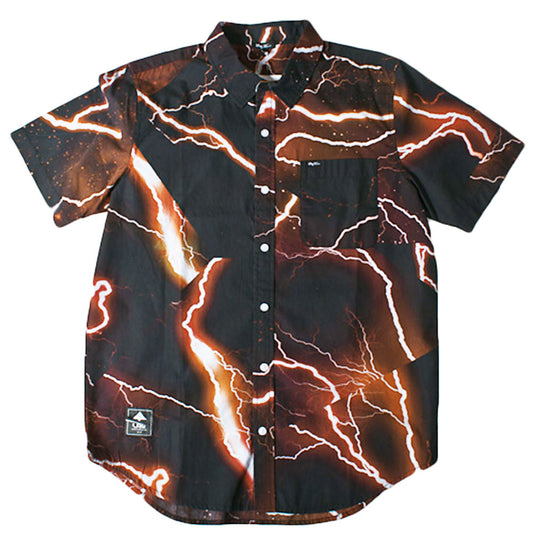 Lrg Shock to the Heart Short Sleeve Woven Shirt Black