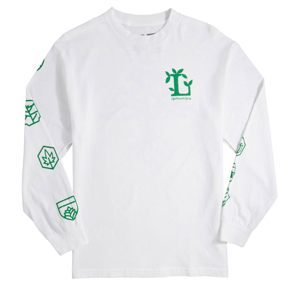 Lrg Common Ground L/S Tee White