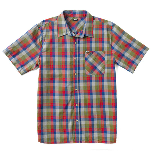 Lrg RC Plaid Short Sleeve Woven Shirt Ash