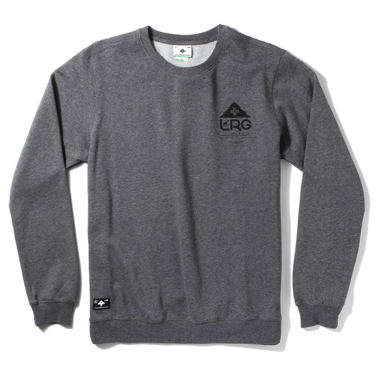 Lrg One Icon Crewneck Sweatshirt Charcoal Heather