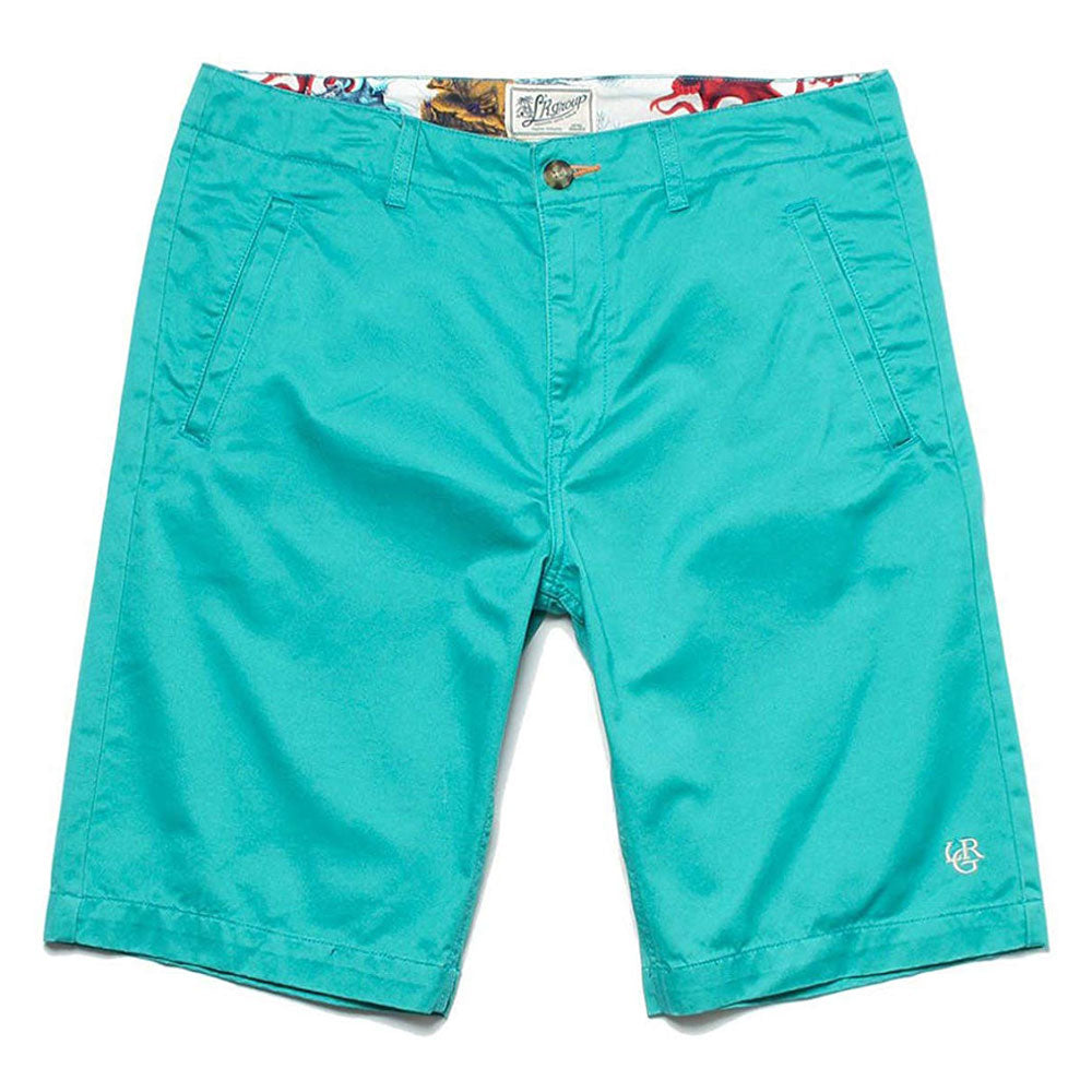 LRG Comoros TS Chino Short Light Teal